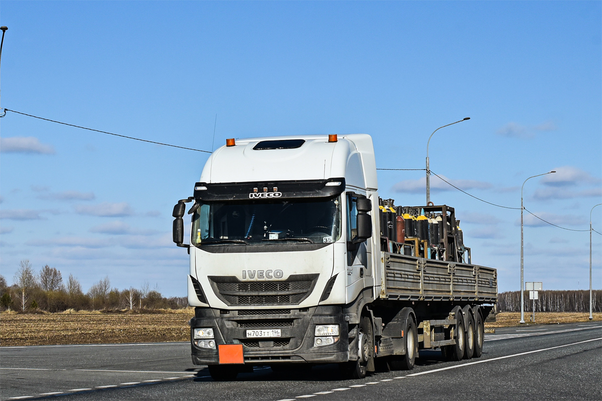 Свердловская область, № Н 703 ТТ 196 — IVECO Stralis ('2012) Свердловская область, № Н 703 ТТ 196 — IVECO Stralis ('2012)