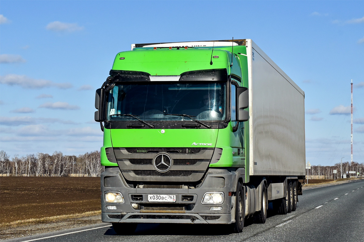 Самарская область, № Х 030 ВС 763 — Mercedes-Benz Actros '09 1844 [Z9M]