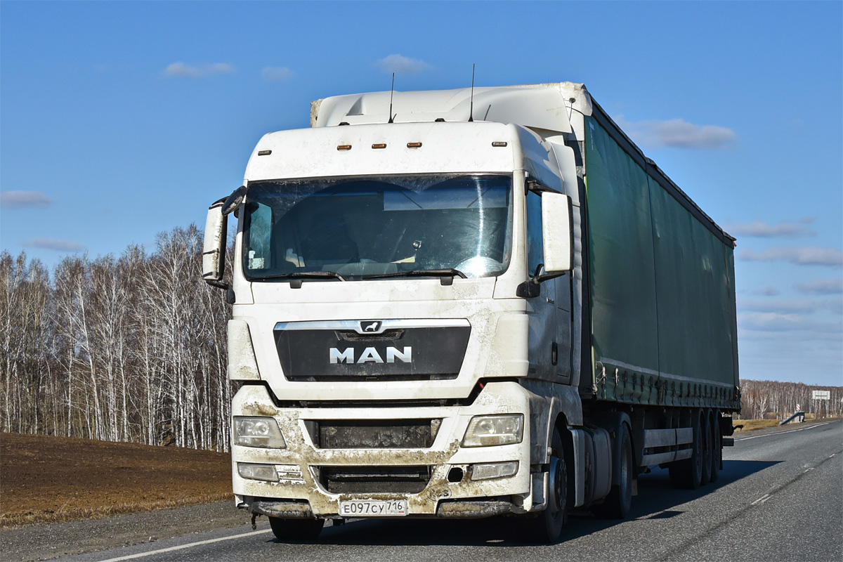 Татарстан, № Е 097 СУ 716 — MAN TGX ('2007) 18.480
