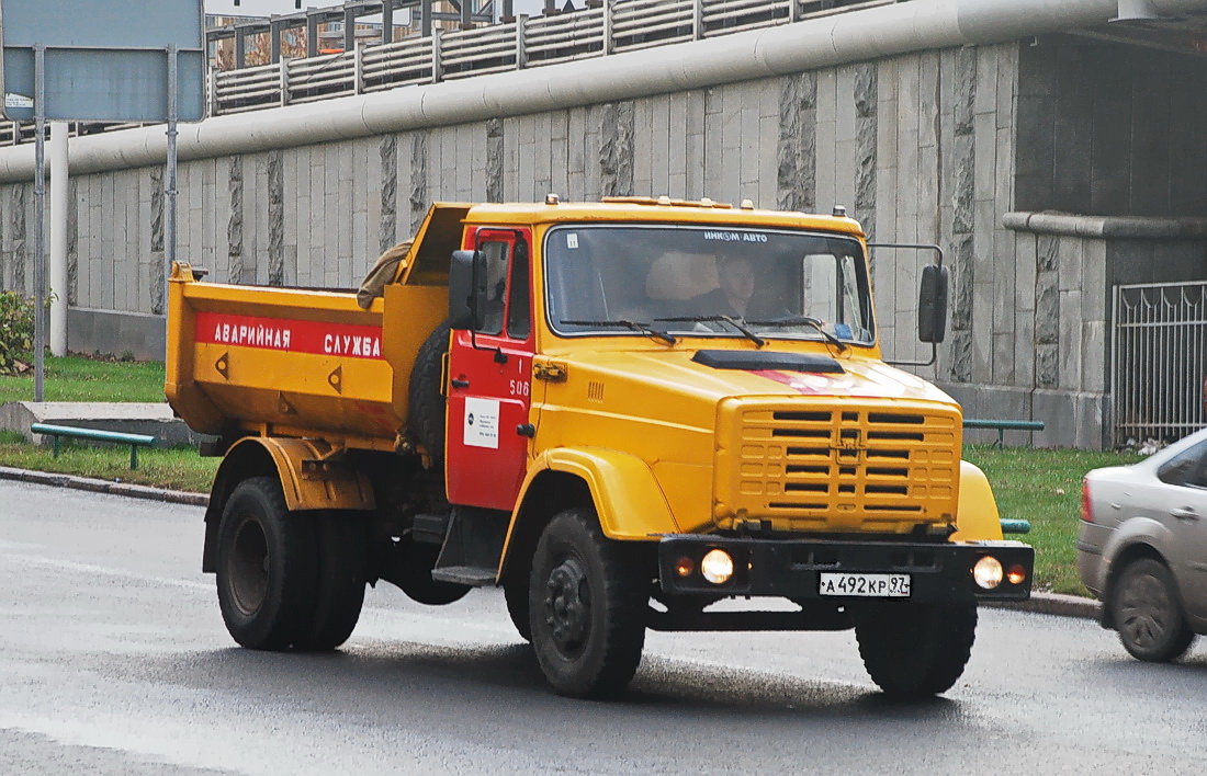 Москва, № А 492 КР 97 — ЗИЛ-494560