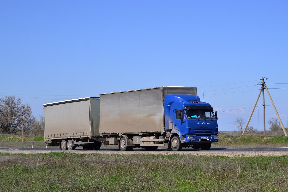 Ульяновская область, № А 457 НН 73 — КамАЗ-5308-D3(97)