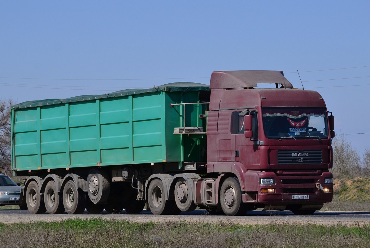 Тамбовская область, № Р 713 МЕ 68 — MAN TGA 26.410