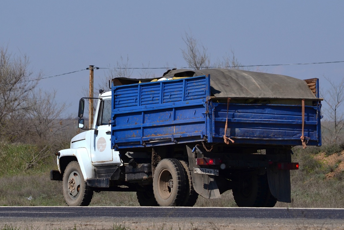 Волгоградская область, № С 193 КР 34 — ГАЗ-3309