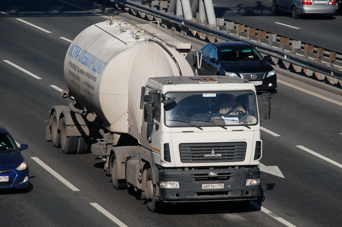 Московская область, № А 851 ВТ 750 — МАЗ-5440B5