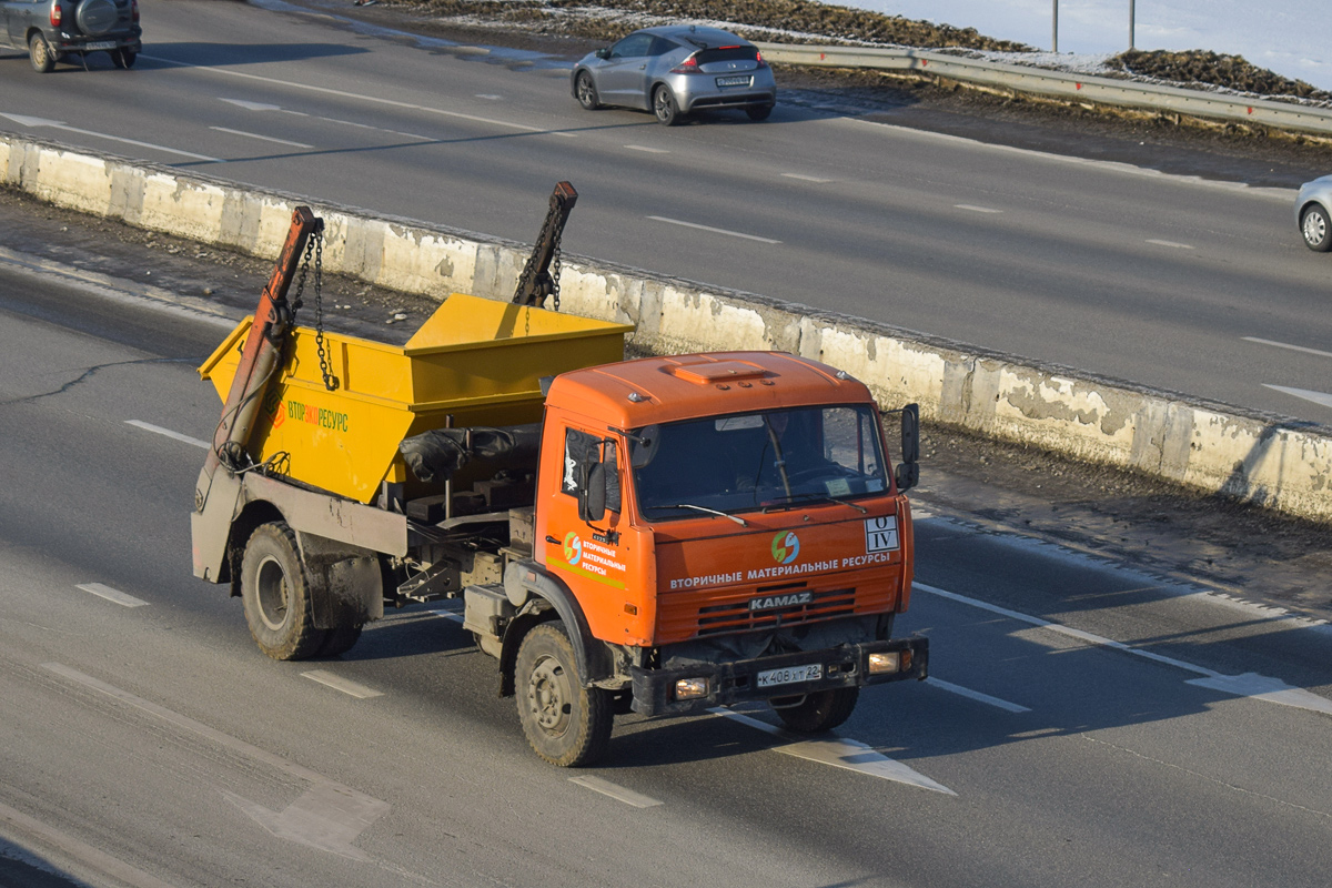 Алтайский край, № К 408 ХТ 22 — КамАЗ-43253-A3(96)
