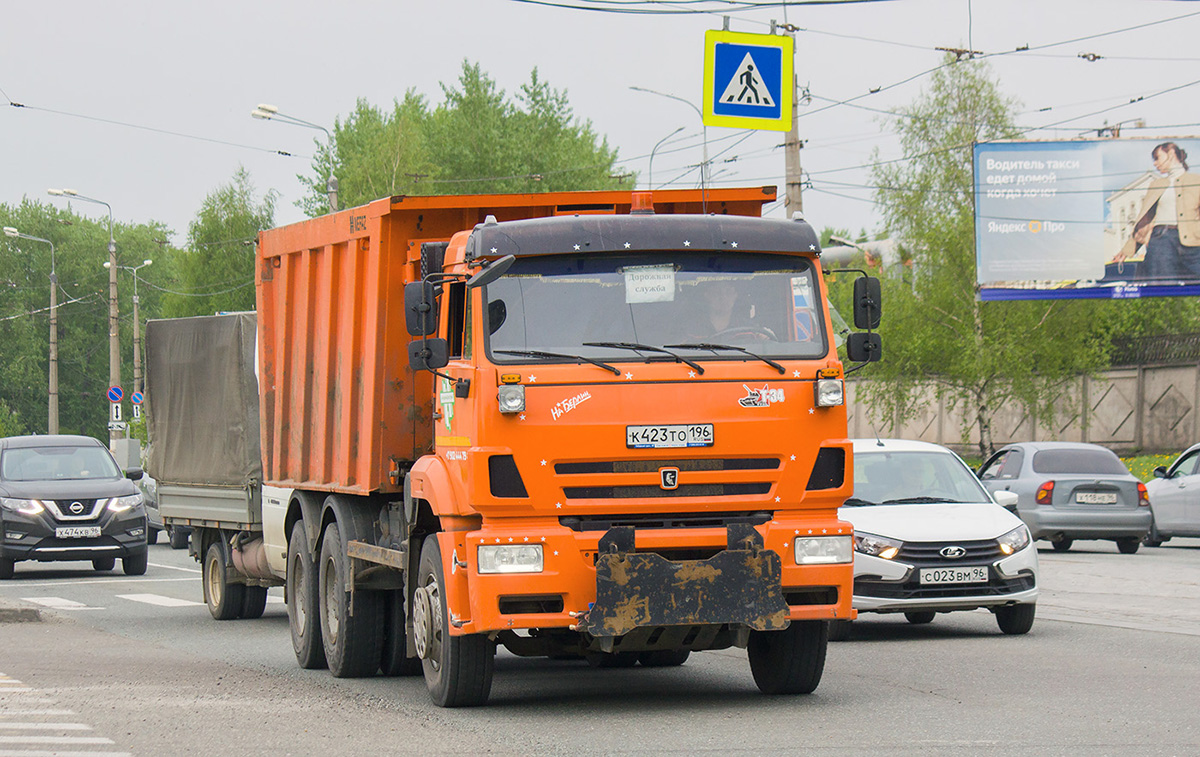 Свердловская область, № К 423 ТО 196 — КамАЗ-6520-43