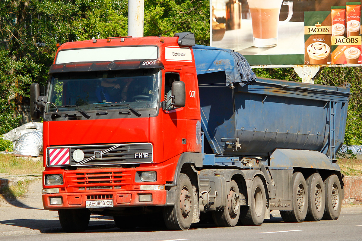 Днепропетровская область, № АЕ 0818 СВ — Volvo ('1993) FH12.420 Днепропетровская область, № АЕ 0818 СВ — Volvo ('1993) FH12.420