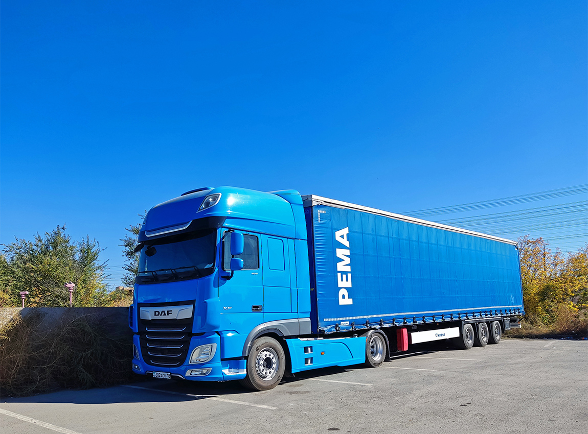 Абайская область, № 302 ADR 18 — DAF XF Euro6 (общая модель) Абайская область, № 302 ADR 18 — DAF XF Euro6 (общая модель)
