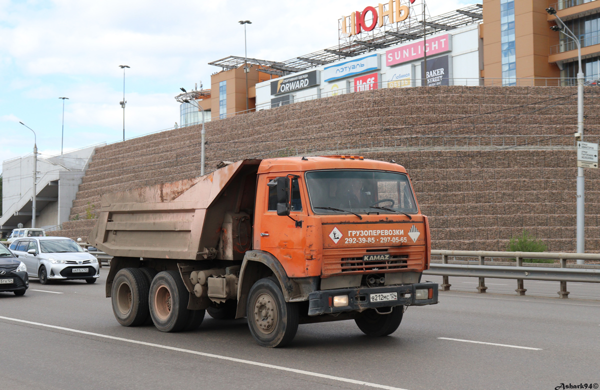 Красноярский край, № В 212 МС 124 — КамАЗ-55111-15 [55111R]