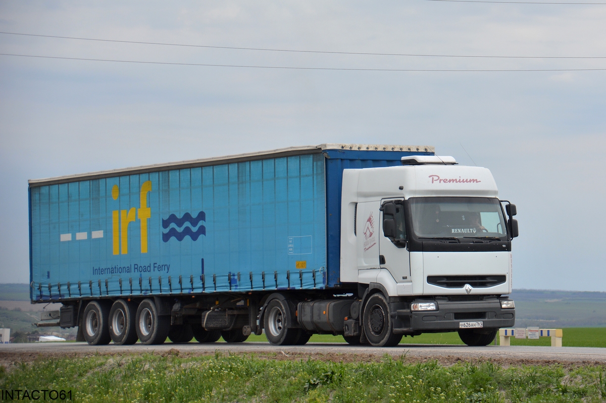 Ростовская область, № У 626 АН 761 — Renault Premium ('1996) Ростовская область, № У 626 АН 761 — Renault Premium ('1996)