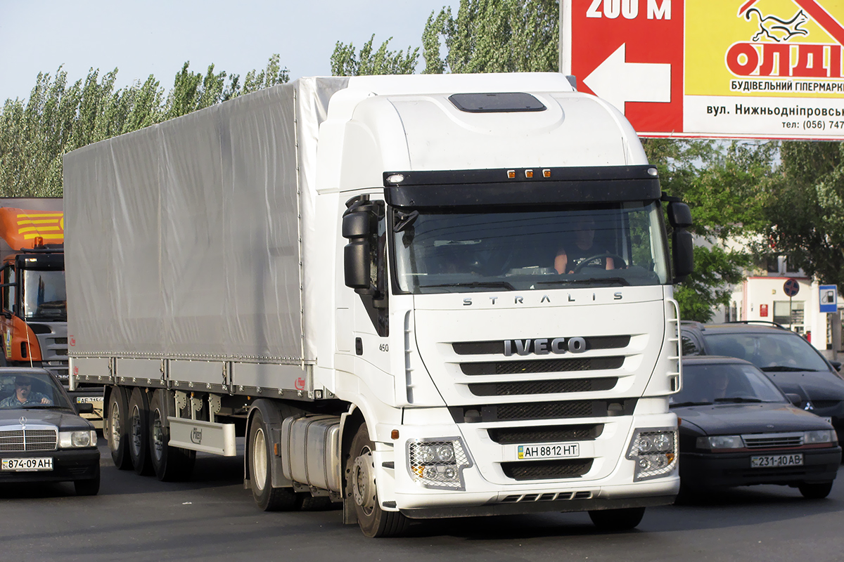Донецкая область, № АН 8812 НТ — IVECO Stralis ('2007) 450 Донецкая область, № АН 8812 НТ — IVECO Stralis ('2007) 450