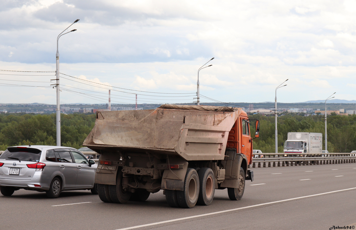 Красноярский край, № В 212 МС 124 — КамАЗ-55111-15 [55111R]