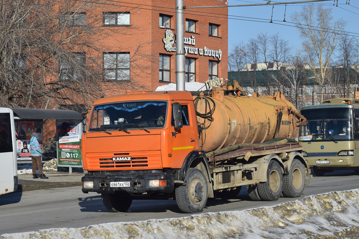 Алтайский край, № Е 661 АХ 122 — КамАЗ-53215-15 [53215R]