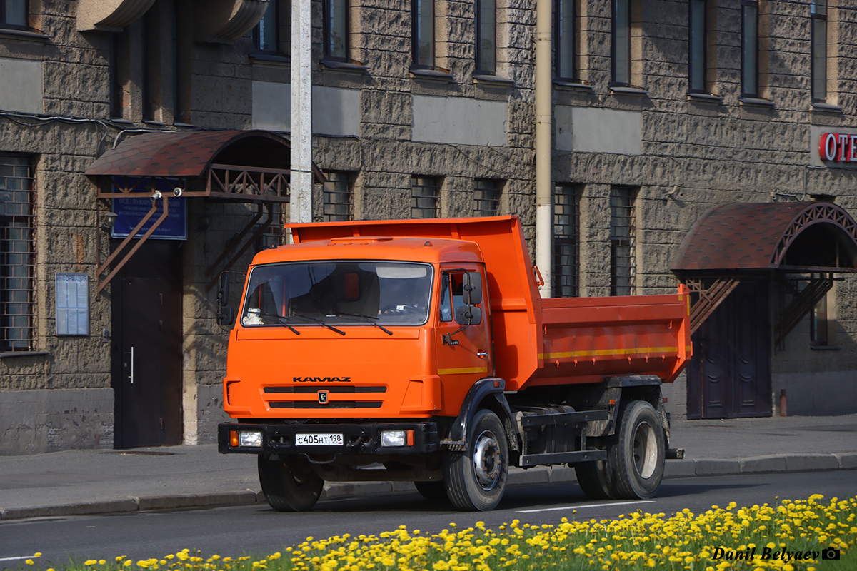 Санкт-Петербург, № С 405 НТ 198 — КамАЗ-43255-A3(96) Санкт-Петербург, № С 405 НТ 198 — КамАЗ-43255-A3(96)