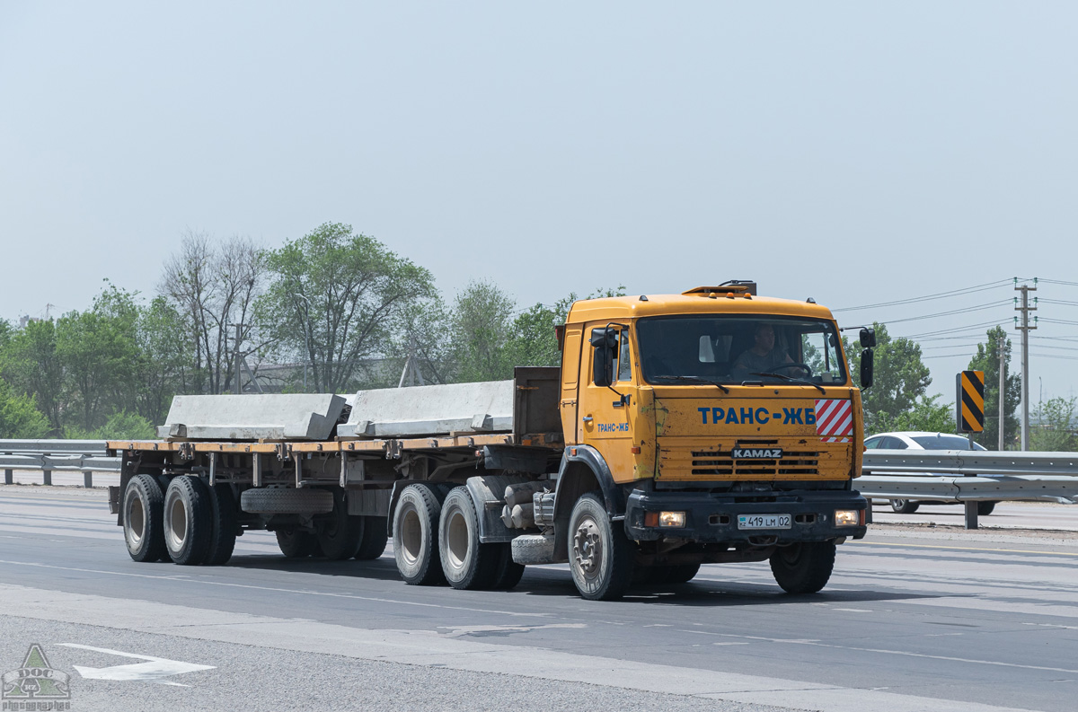 Алматы, № 419 LM 02 — КамАЗ-54115-15 [54115R]