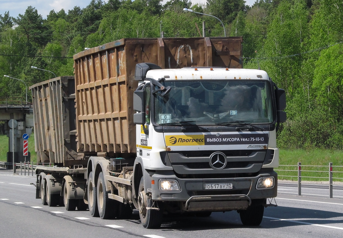 Калужская область, № О 617 ВУ 40 — Mercedes-Benz Actros '09 3341 [Z9M]