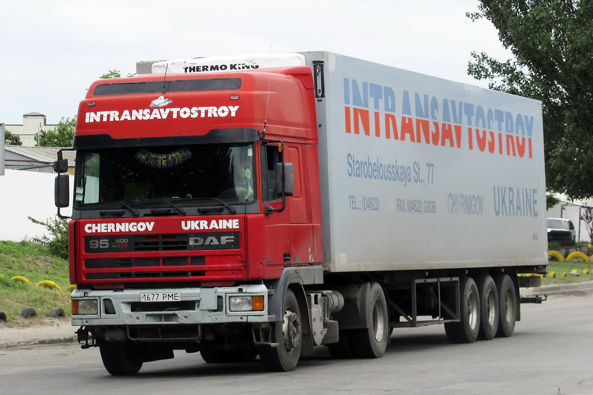 Черниговская область, № 1677 РМЕ — DAF 95 FT Черниговская область, № 1677 РМЕ — DAF 95 FT