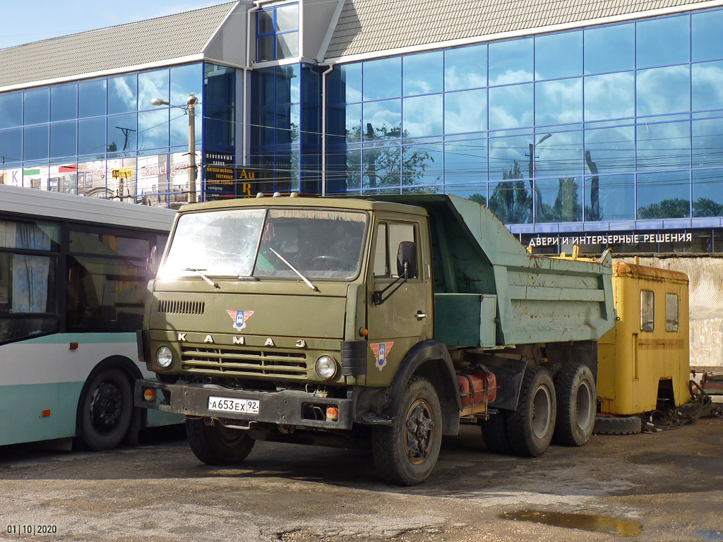 Севастополь, № А 653 ЕХ 92 — КамАЗ-55111 [551110]