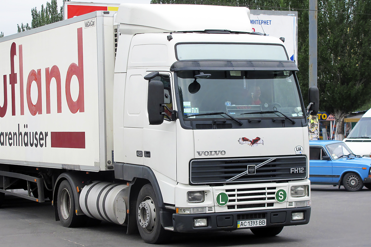Волынская область, № АС 1393 ВВ — Volvo ('1993) FH12.420 Волынская область, № АС 1393 ВВ — Volvo ('1993) FH12.420