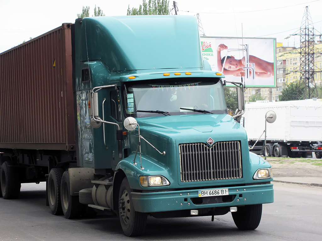 Одесская область, № BH 6686 BI — International 9200 Одесская область, № BH 6686 BI — International 9200