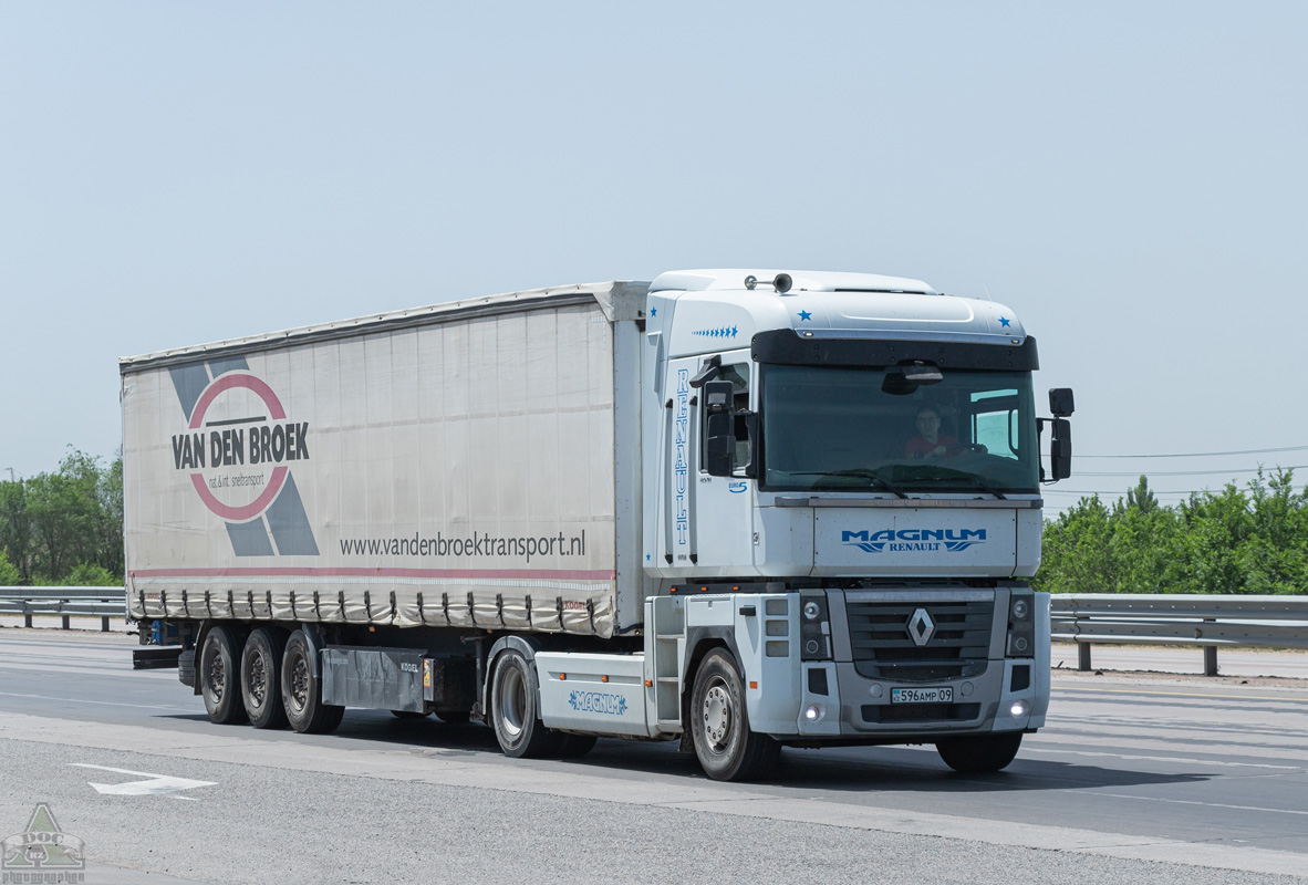 Карагандинская область, № 596 AMP 09 — Renault Magnum ('2008)