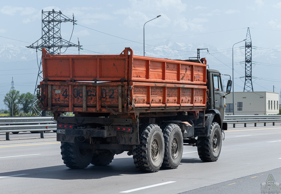Алматы, № 406 CJ 02 — КамАЗ-43101