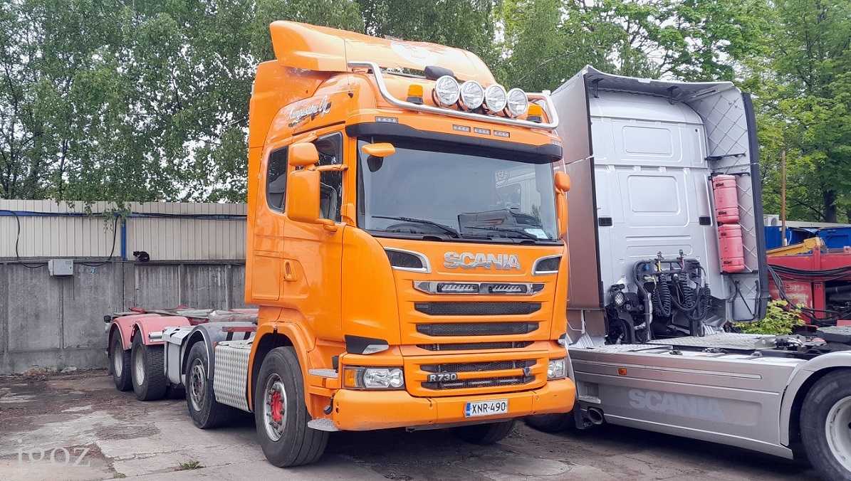 Финляндия, № XNR-490 — Scania ('2013) R730