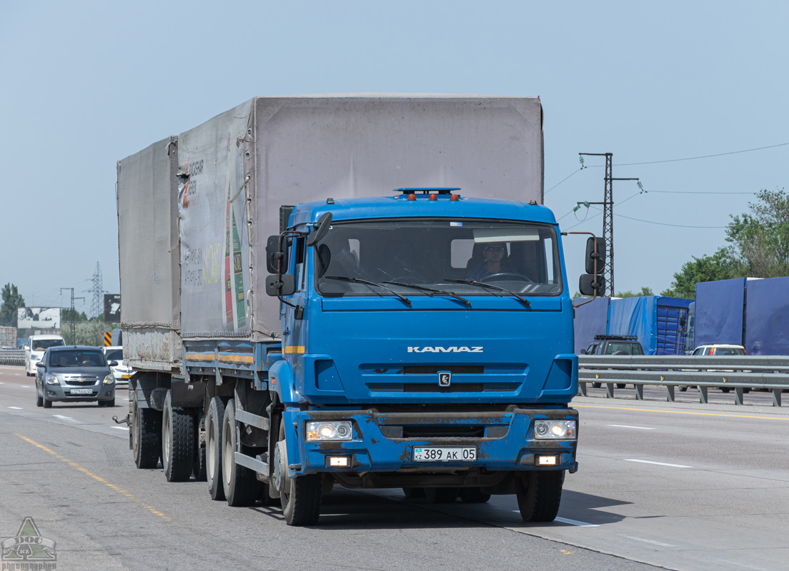 Алматинская область, № 389 AK 05 — КамАЗ-65117-L4(19)