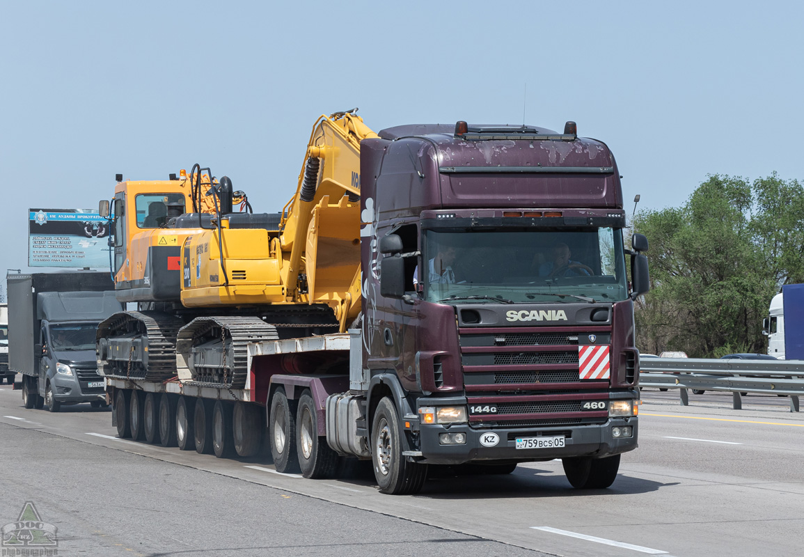 Алматинская область, № 759 BCS 05 — Scania ('1996) R144G; Алматинская область — Новая спецтехника