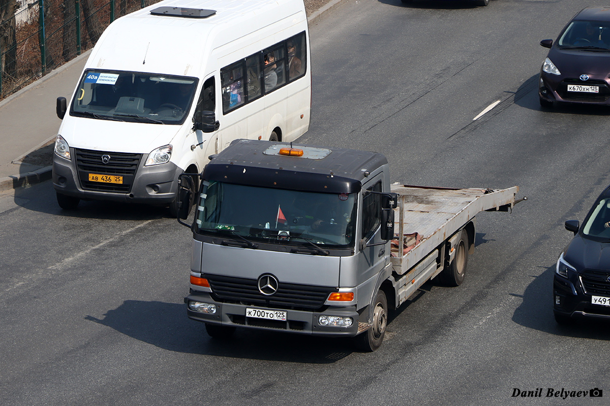 Приморский край, № К 700 ТО 125 — Mercedes-Benz Atego 818