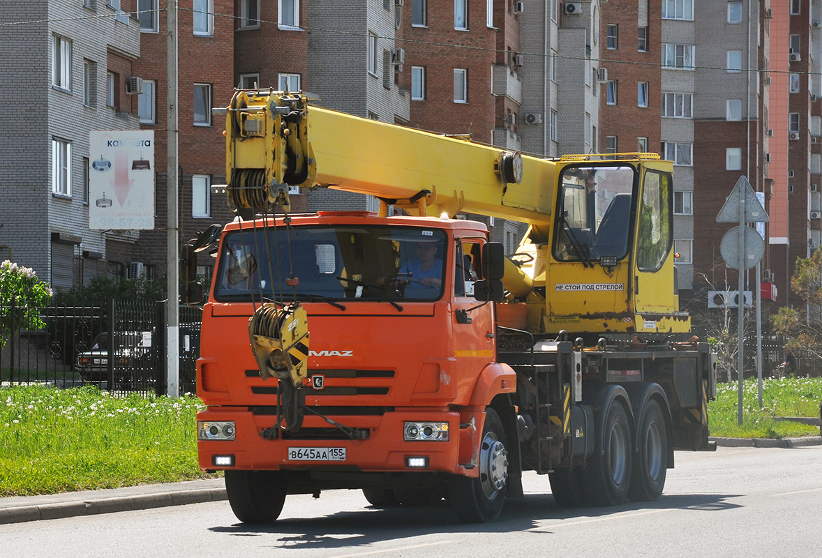 Омская область, № В 645 АА 155 — КамАЗ-65115-A4(23) Омская область, № В 645 АА 155 — КамАЗ-65115-A4(23)