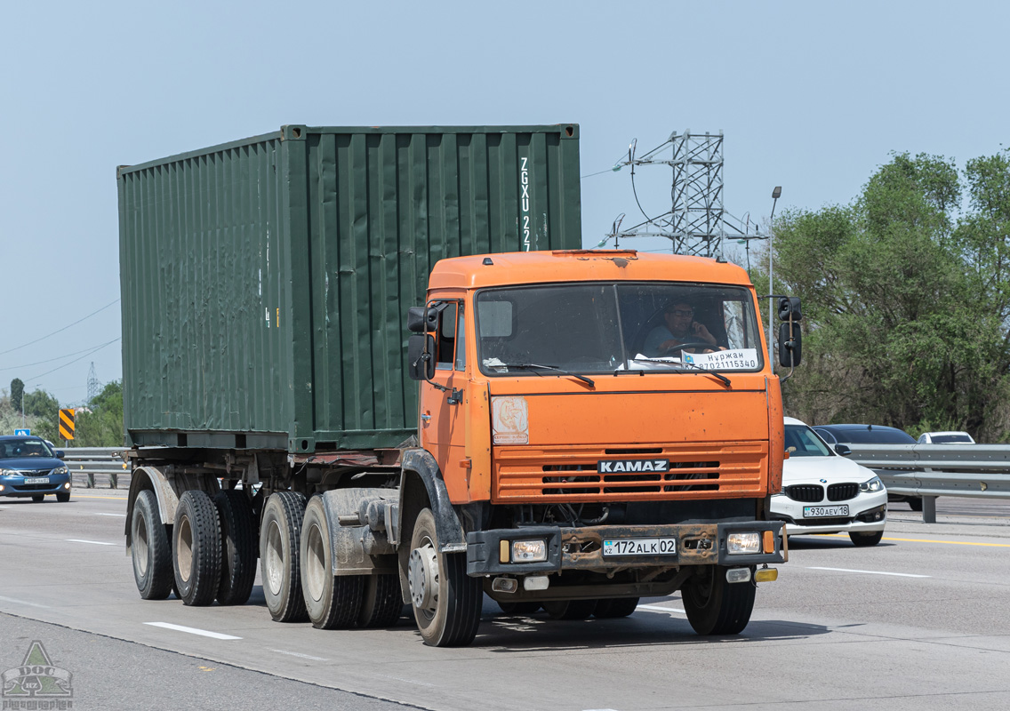 Алматы, № 172 ALK 02 — КамАЗ-54115-13 [54115N]