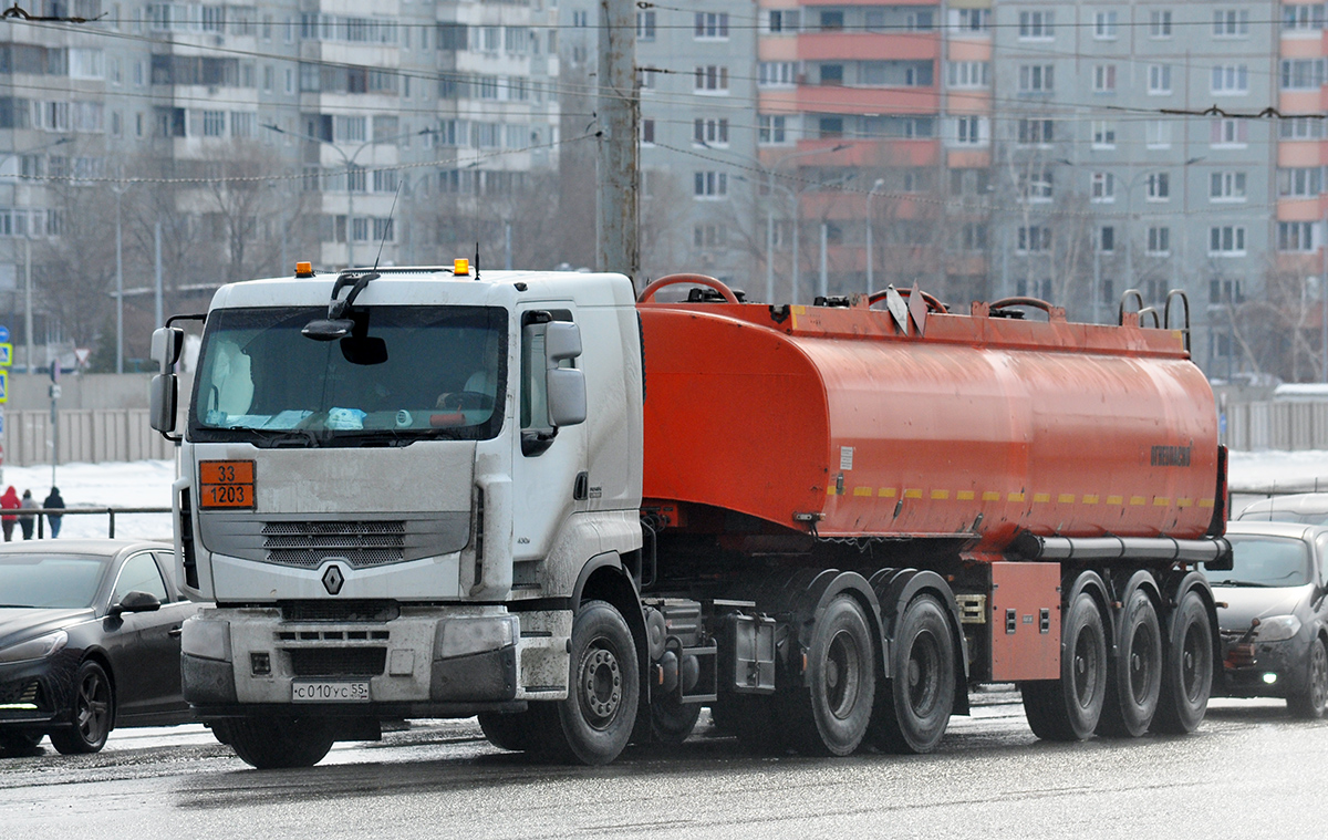 Омская область, № С 010 УС 55 — Renault Premium Lander [X9P]