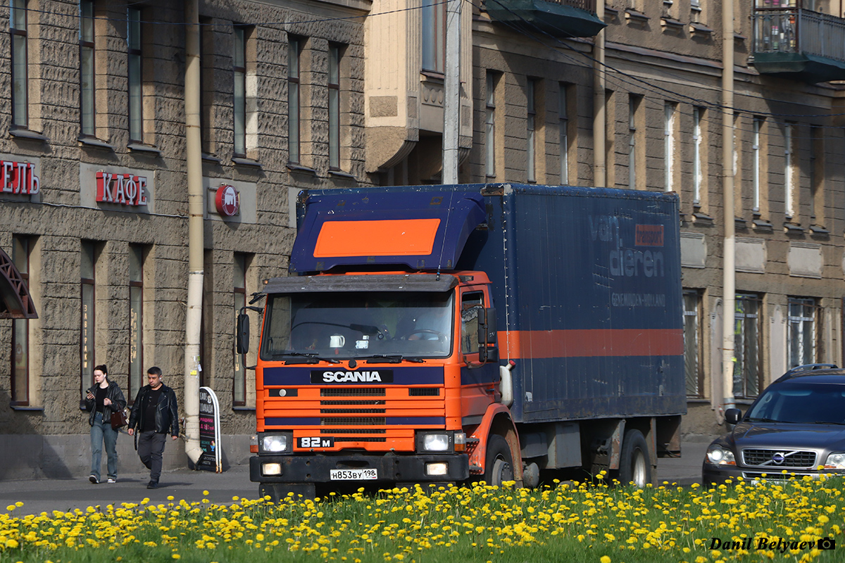 Санкт-Петербург, № Н 853 ВУ 198 — Scania (II) P82M