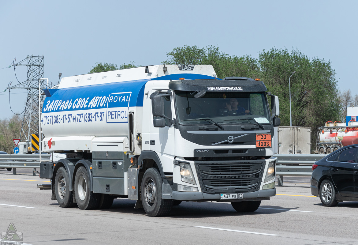 Алматы, № 637 FS 02 — Volvo ('2013) FM.370