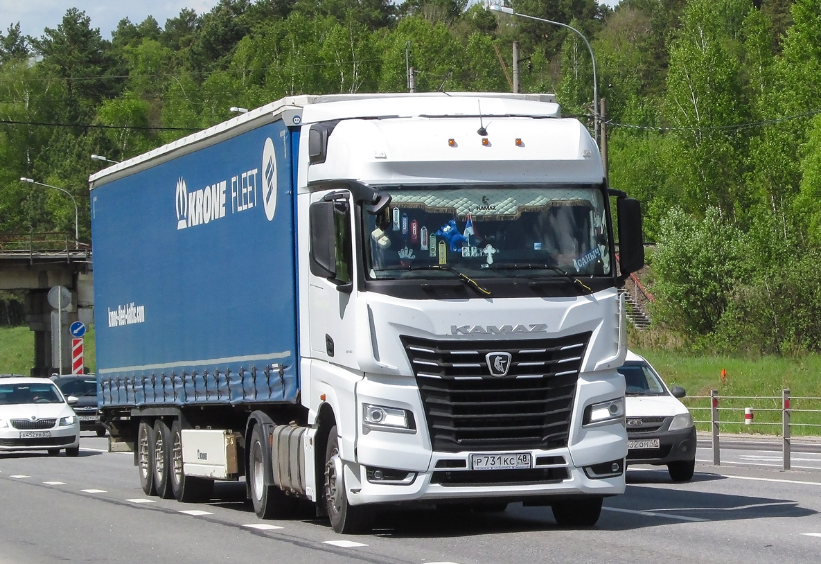Липецкая область, № Р 731 КС 48 — КамАЗ-54901-94