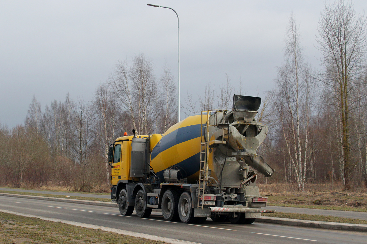 Литва, № LAM 534 — Mercedes-Benz Actros ('2003) 3236 Литва, № LAM 534 — Mercedes-Benz Actros ('2003) 3236