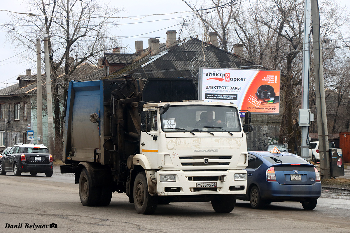 Хабаровский край, № Т 833 УХ 27 — КамАЗ-53605-A5(48) Хабаровский край, № Т 833 УХ 27 — КамАЗ-53605-A5(48)