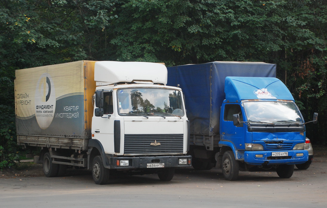 Московская область, № О 654 УР 190 — МАЗ-437040