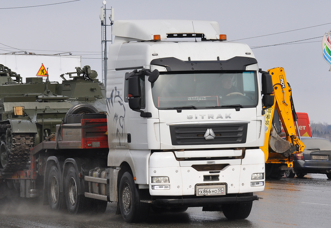 Омская область, № Х 866 НО 55 — Sitrak C7H ZZ4256 Омская область, № Х 866 НО 55 — Sitrak C7H ZZ4256