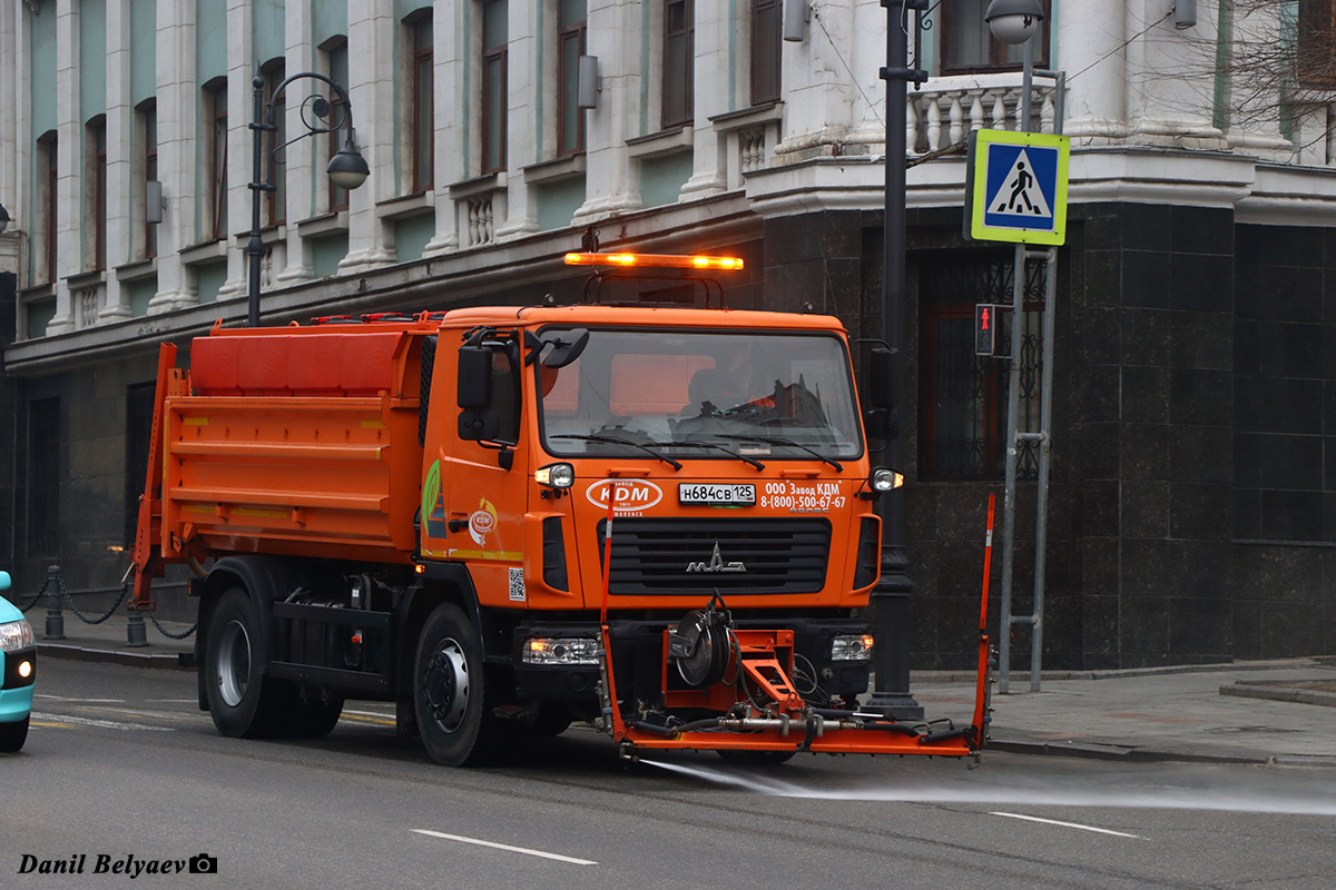 Приморский край, № Н 684 СВ 125 — МАЗ-5550C3 Приморский край, № Н 684 СВ 125 — МАЗ-5550C3