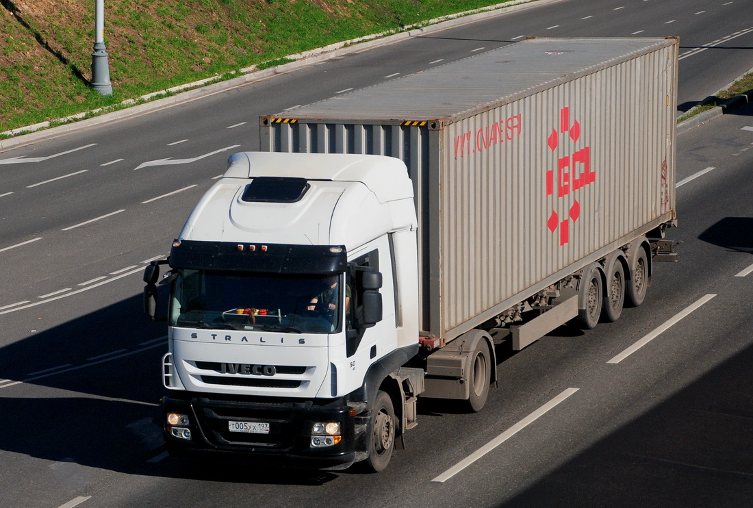 Москва, № Т 005 УХ 197 — IVECO Stralis ('2007) Москва, № Т 005 УХ 197 — IVECO Stralis ('2007)