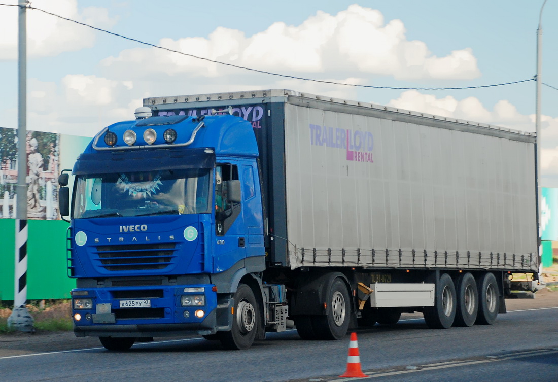 Краснодарский край, № А 625 РУ 93 — IVECO Stralis ('2002) 430
