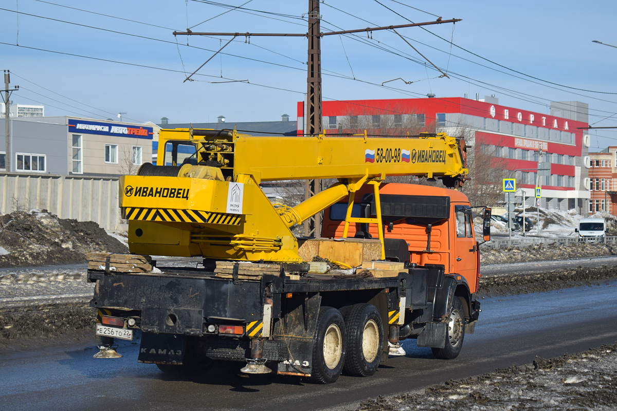 Алтайский край, № Е 256 ТО 22 — БАЗ-8029