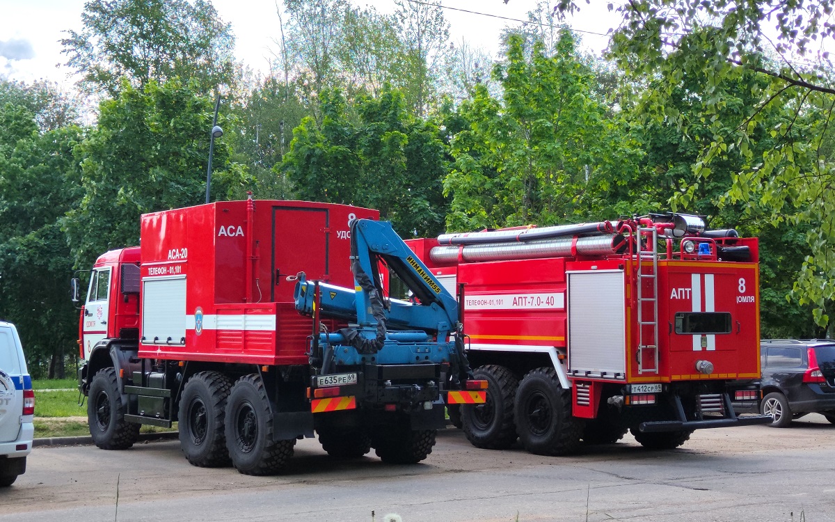 Тверская область, № Е 635 РЕ 69 — КамАЗ-43114-15 [43114R]