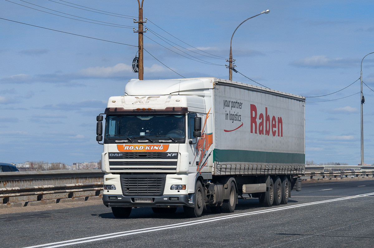 Архангельская область, № К 131 ОК 29 — DAF XF95 FT