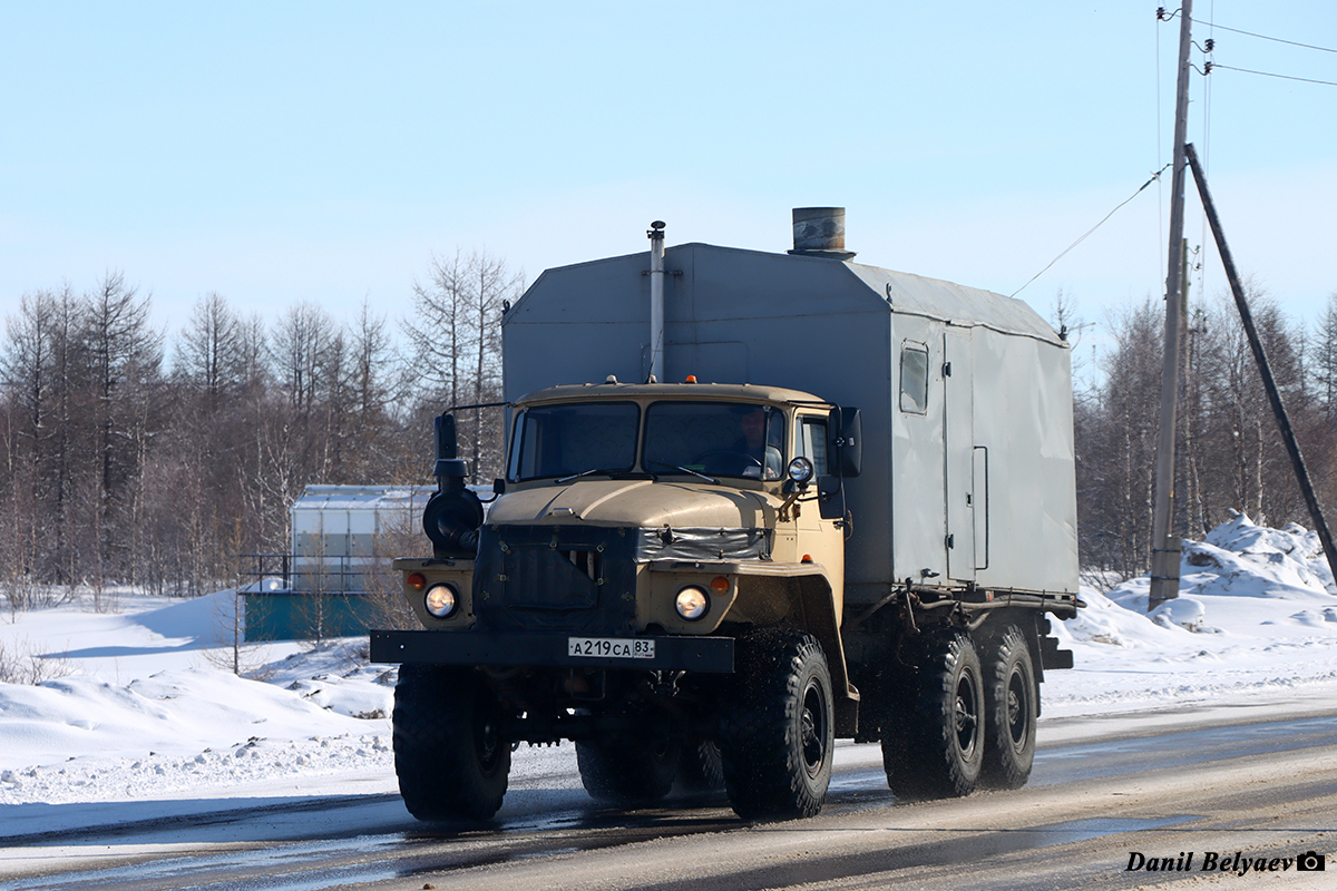 Ненецкий автономный округ, № А 219 СА 83 — Урал-4320-10 Ненецкий автономный округ, № А 219 СА 83 — Урал-4320-10