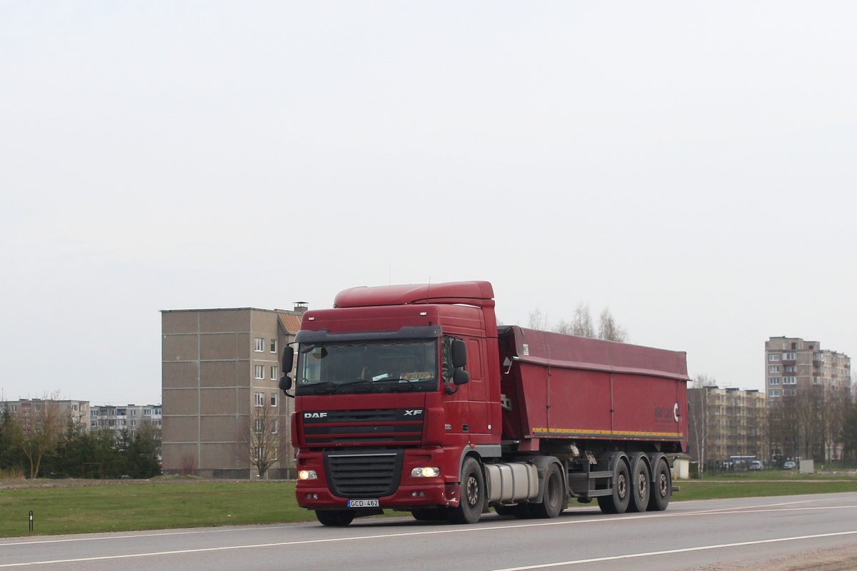 Литва, № GCD 462 — DAF XF105 FT