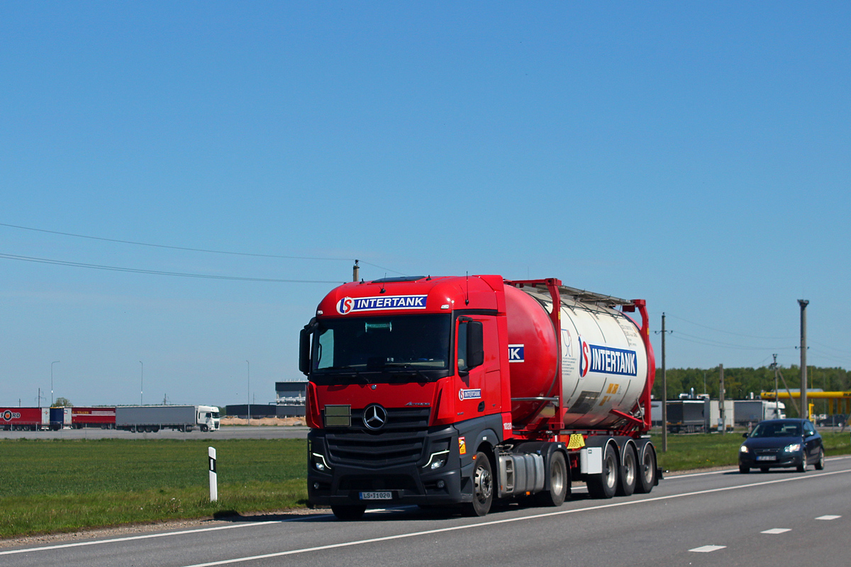 Германия, № LS-I 1020 — Mercedes-Benz Actros ('2018)