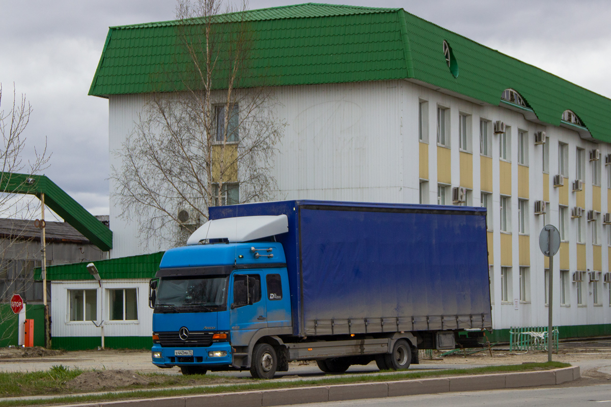 Тюменская область, № Х 443 МН 72 — Mercedes-Benz Atego 823 Тюменская область, № Х 443 МН 72 — Mercedes-Benz Atego 823